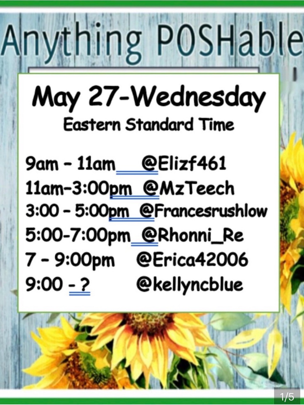 KellyncBlue LIVE SHOW FLYER & ANNOUNCEMENT - Picture 5 of 16